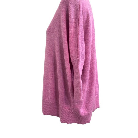 Anthropologie Araminta Merino Wool V Neck Oversized Sweater Size Small - Picture 3 of 8